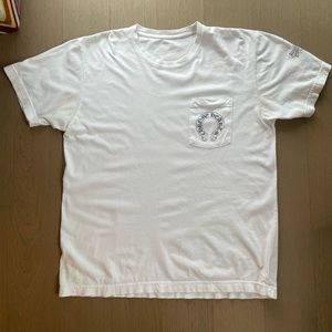 Men’s Large Chrome Hearts white T - Shirt (fits like men’s medium)